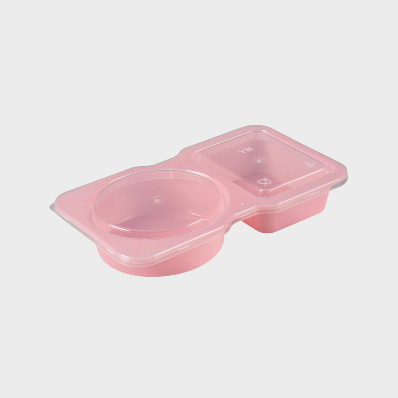 Lækagesikker gennemsigtig plastmadkasse PFB073