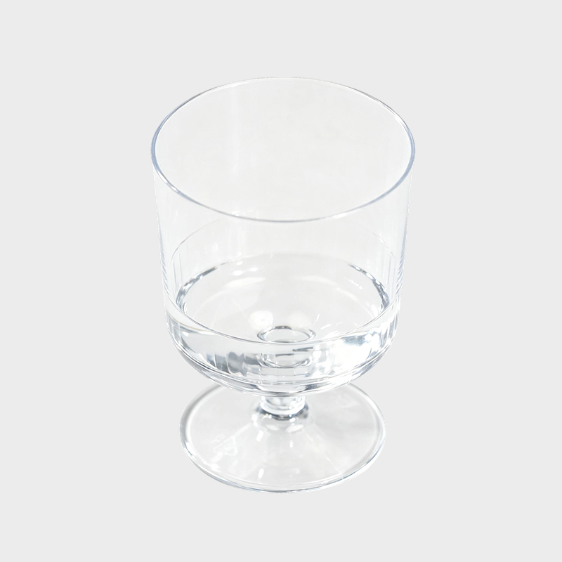 6 stk plast vinglas