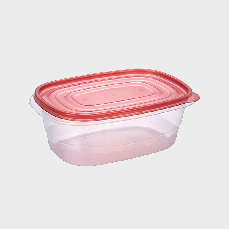 PFB012 1900 ml afrundet-rektangulær standard PP fødevareopbevaringsbeholder